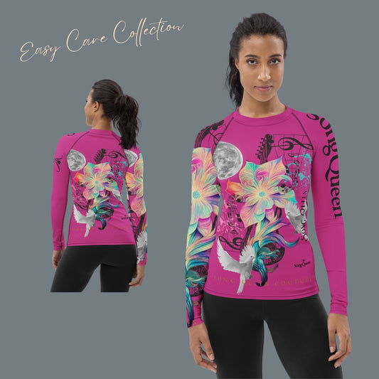 Rash Guard (Cerise)